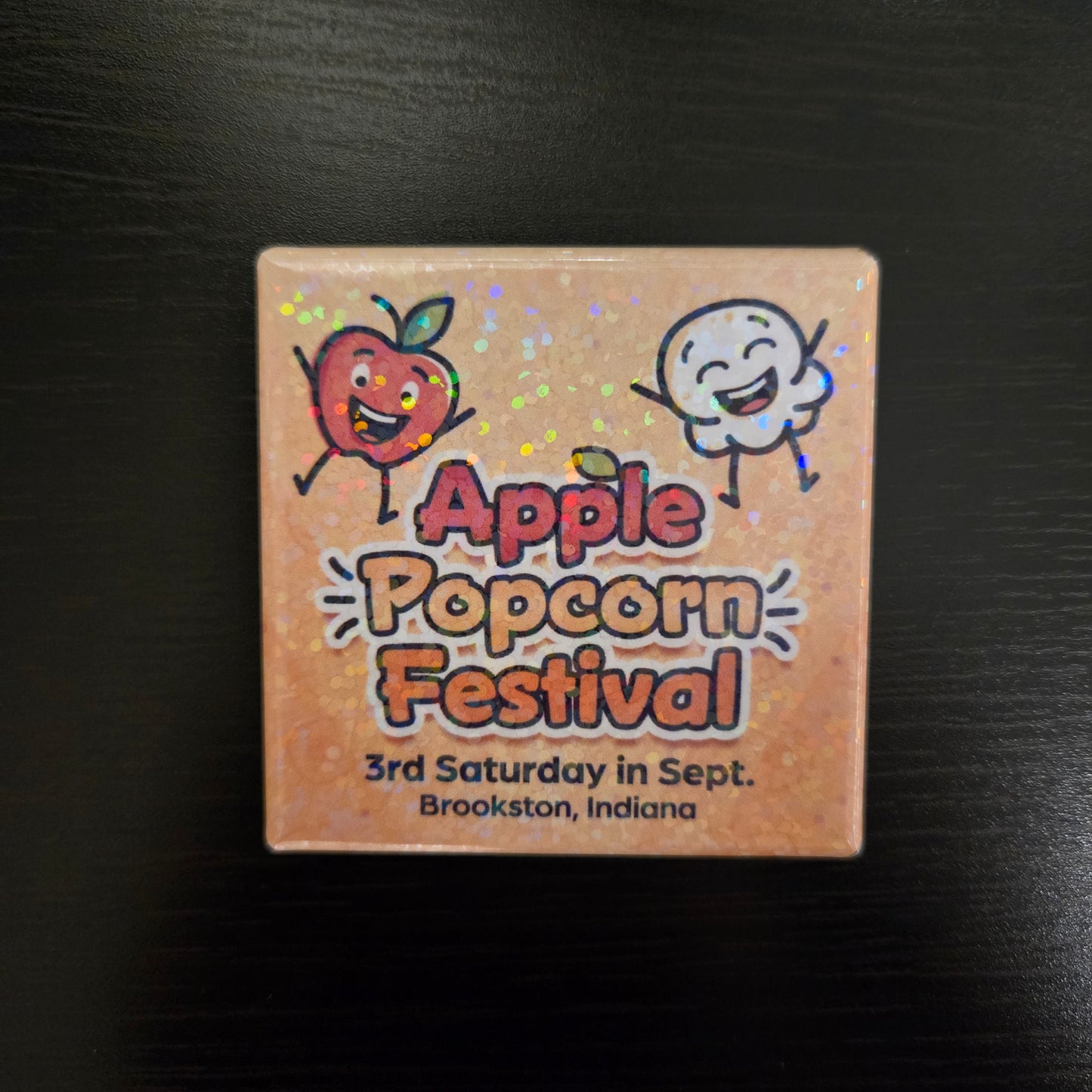 Apple Popcorn Festival Magnet