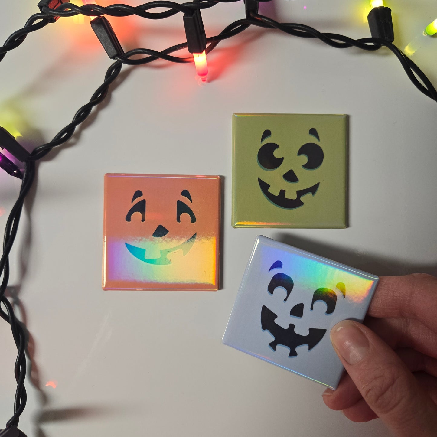 3 Jack-o'-lanterns