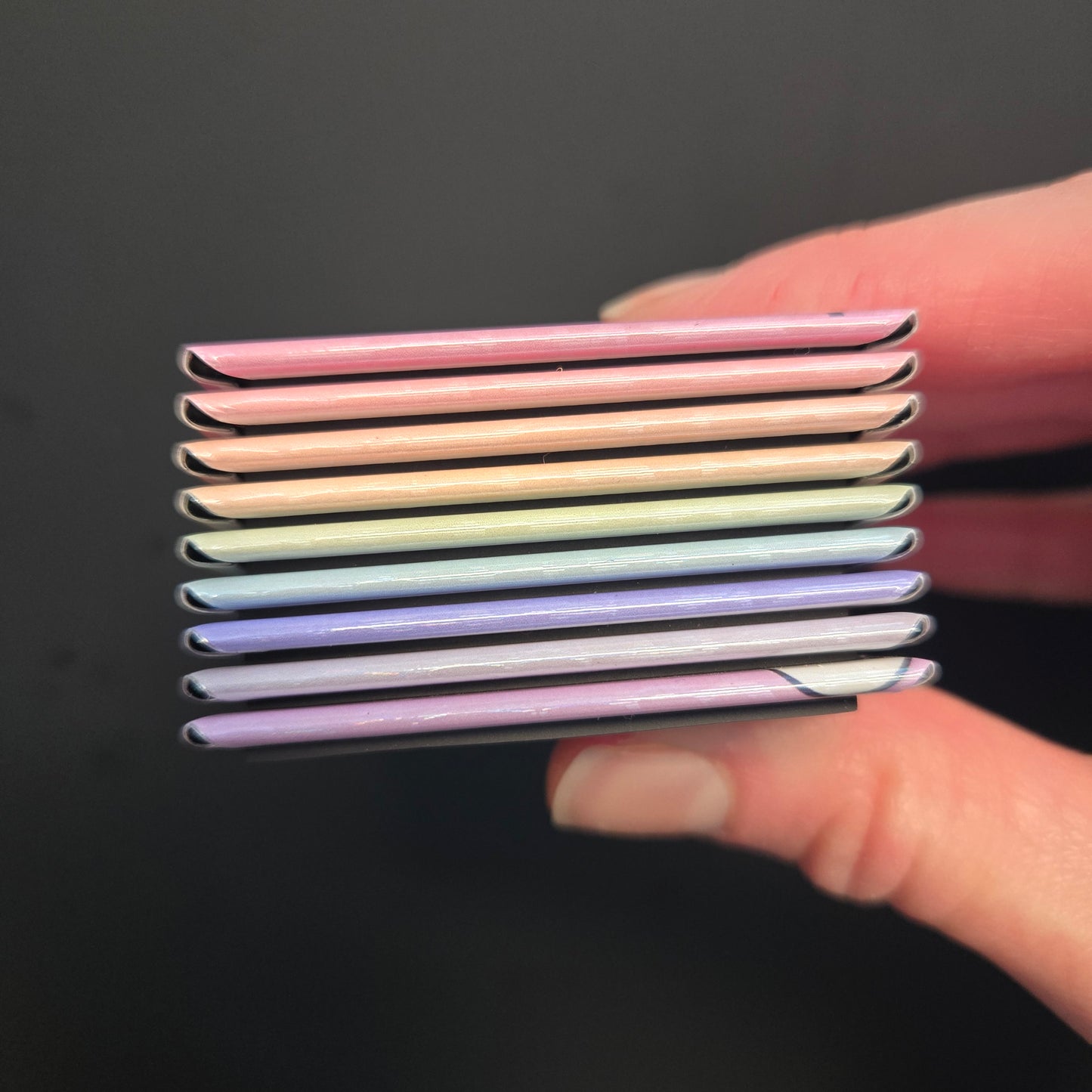 Holographic Val-hen-tine Magnet Set