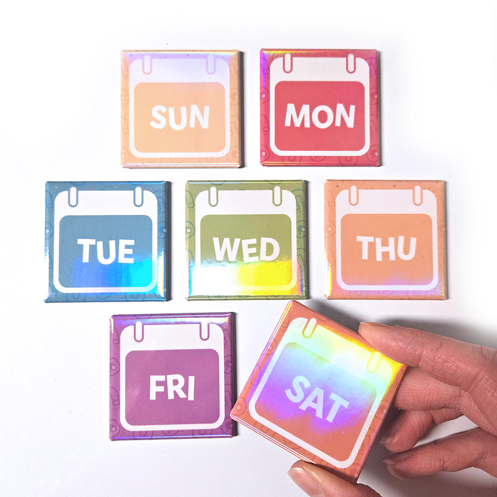 Days of the Week Magnets