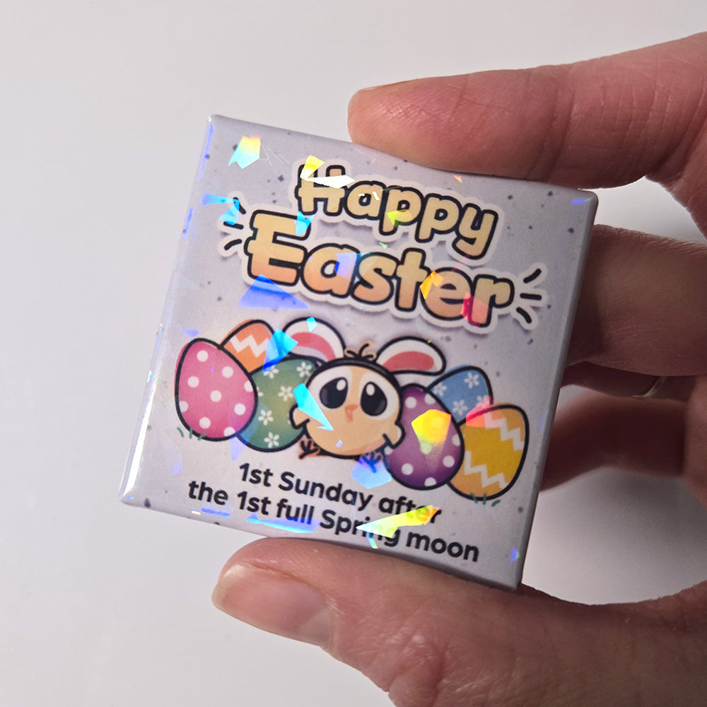 Happy Easter Calendar Magnet
