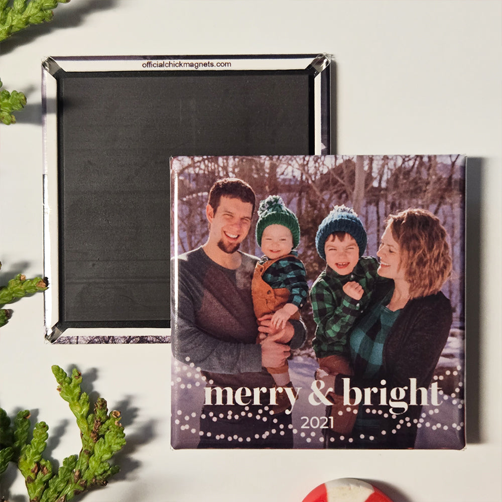 "Merry & Bright" Magnet