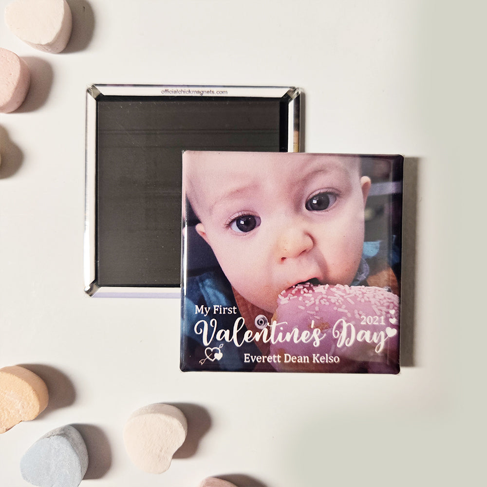 "First Valentine's Day" Magnet