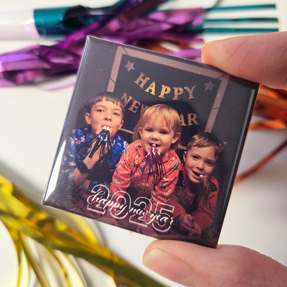 Fancy New Years Magnet