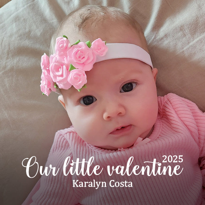 "Our little valentine" Magnet