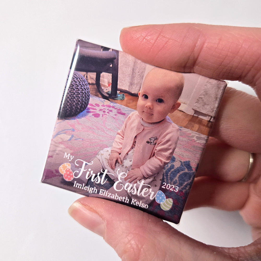 First Easter Egg Hunt Magnet