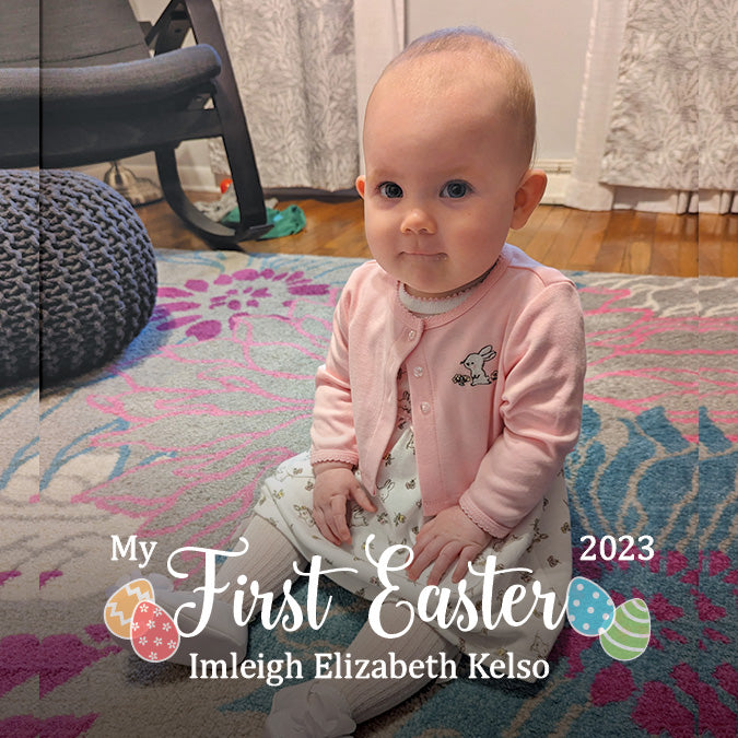 First Easter Egg Hunt Magnet