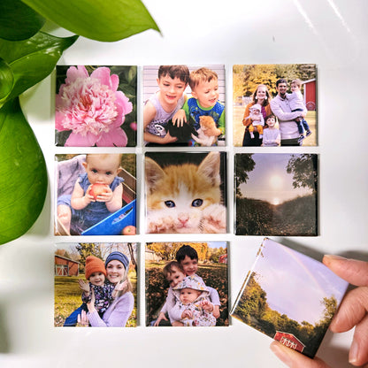 9 Photo Magnet Set