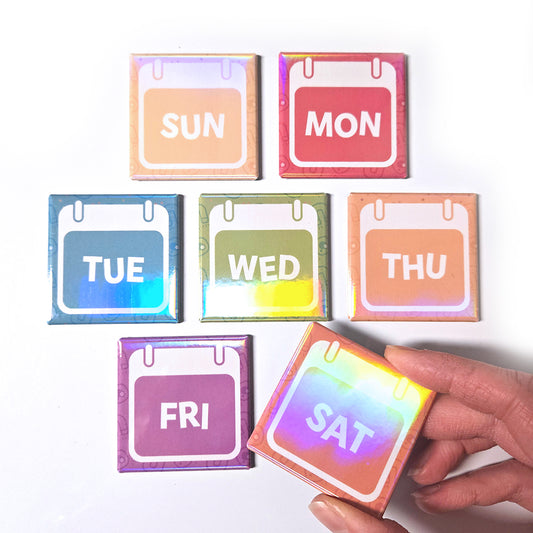 Days of the Week Magnets