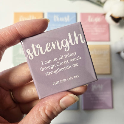 Inspirational Bible Verse Magnet Set