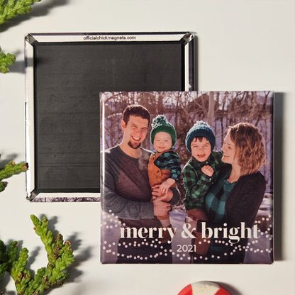 "Merry & Bright" Magnet