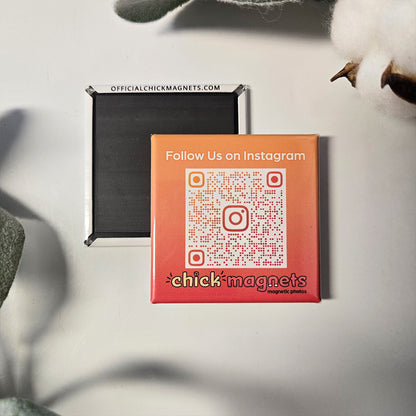 Social Media QR Code Magnet