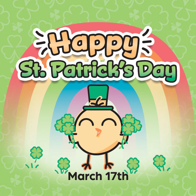 St. Patrick's Day Calendar Magnet