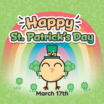 St. Patrick's Day Calendar Magnet