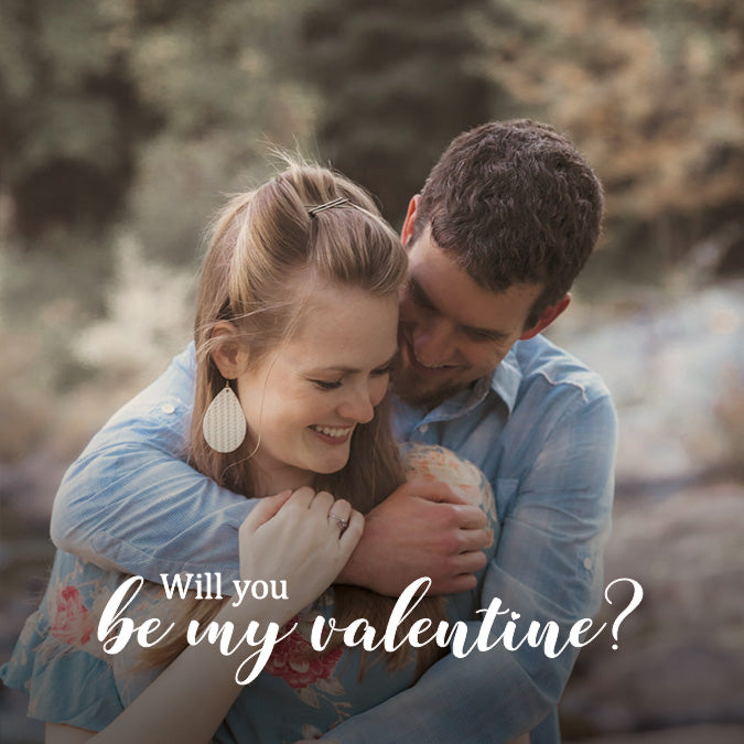 "Will you be my valentine?" Magnet